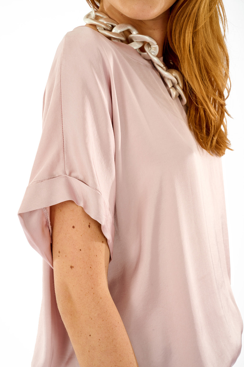 Blusa raso over