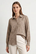 Camicia tessuto jacquard