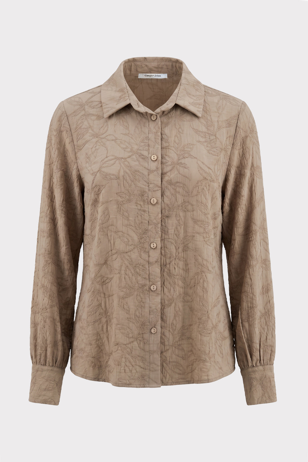 Camicia tessuto jacquard