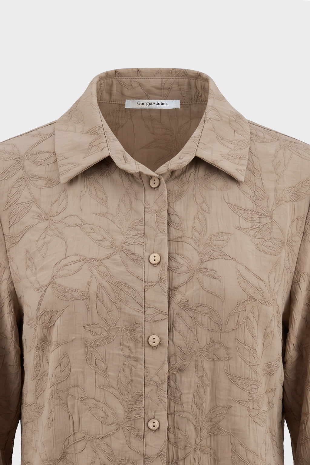 Camicia tessuto jacquard