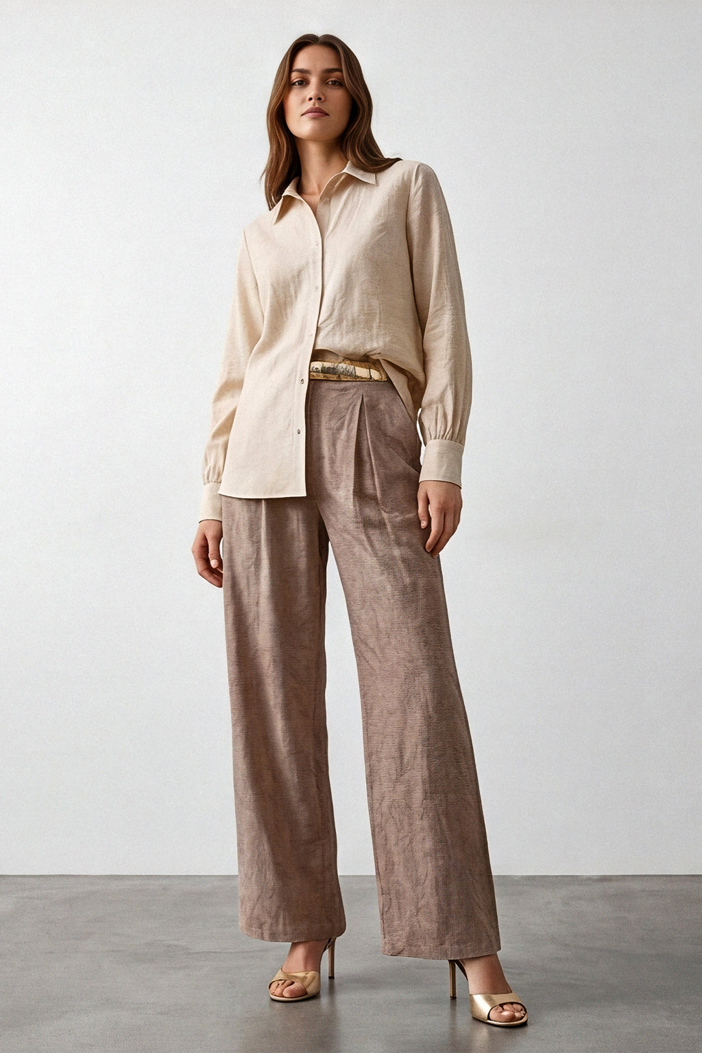 Camicia tessuto jacquard
