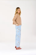 Jeans flower
