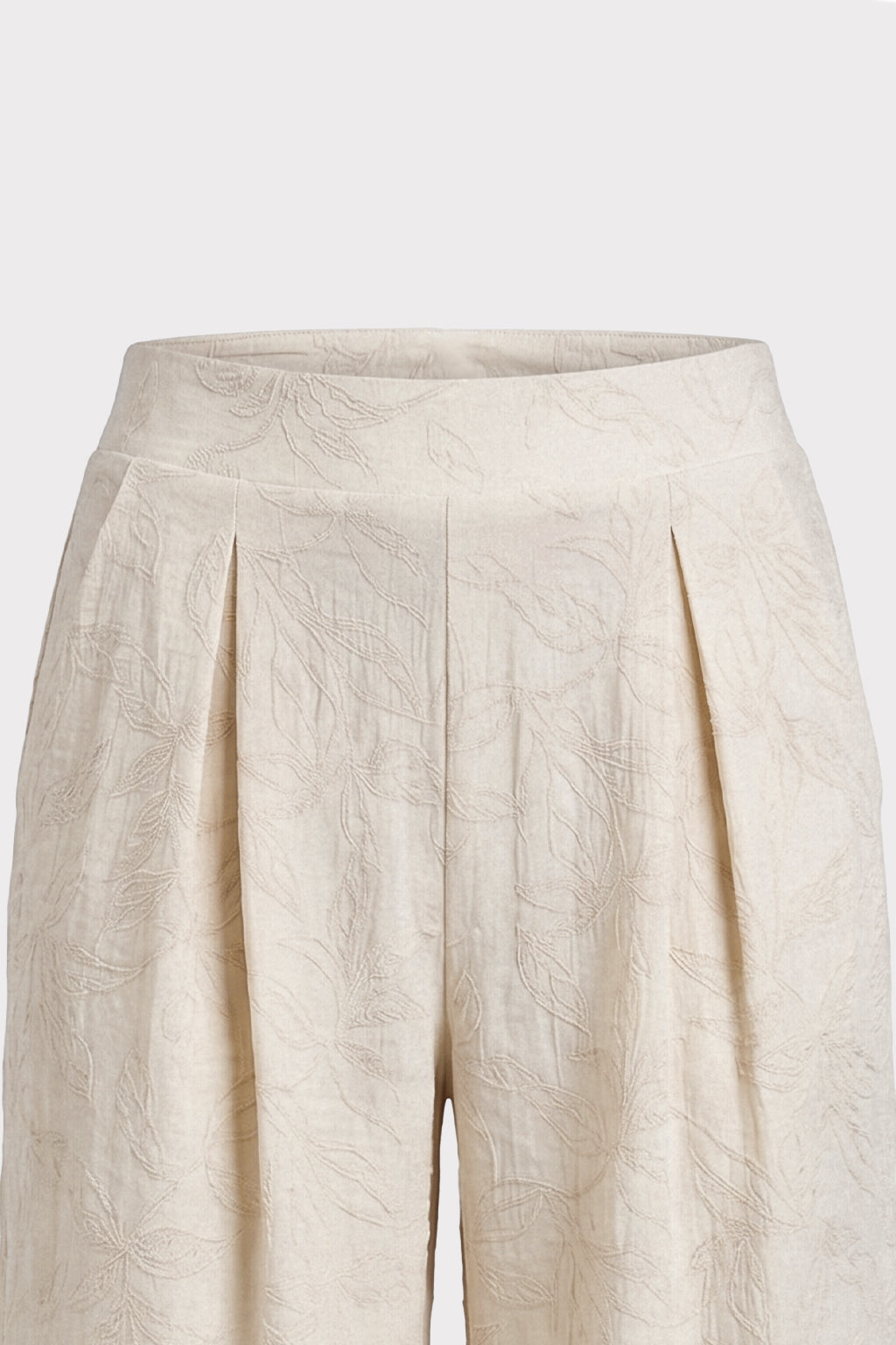 Pantalone tessuto jacquard