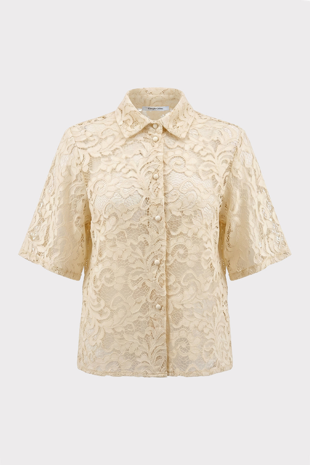 Camicia in pizzo