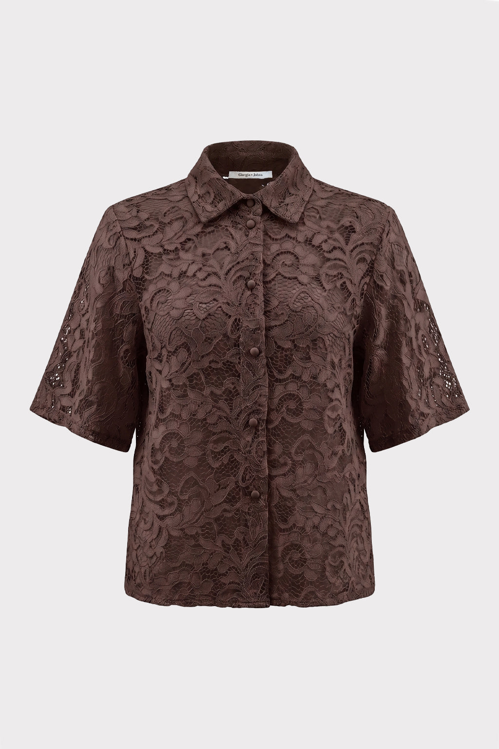 Camicia in pizzo