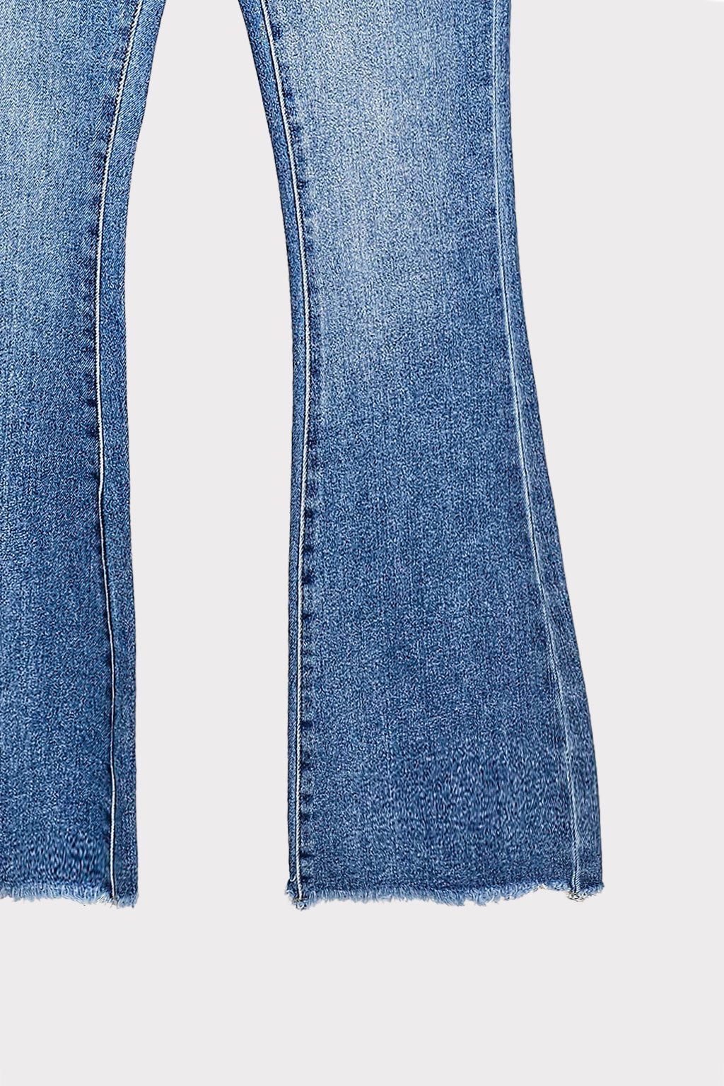 Jeans bottoni a vista