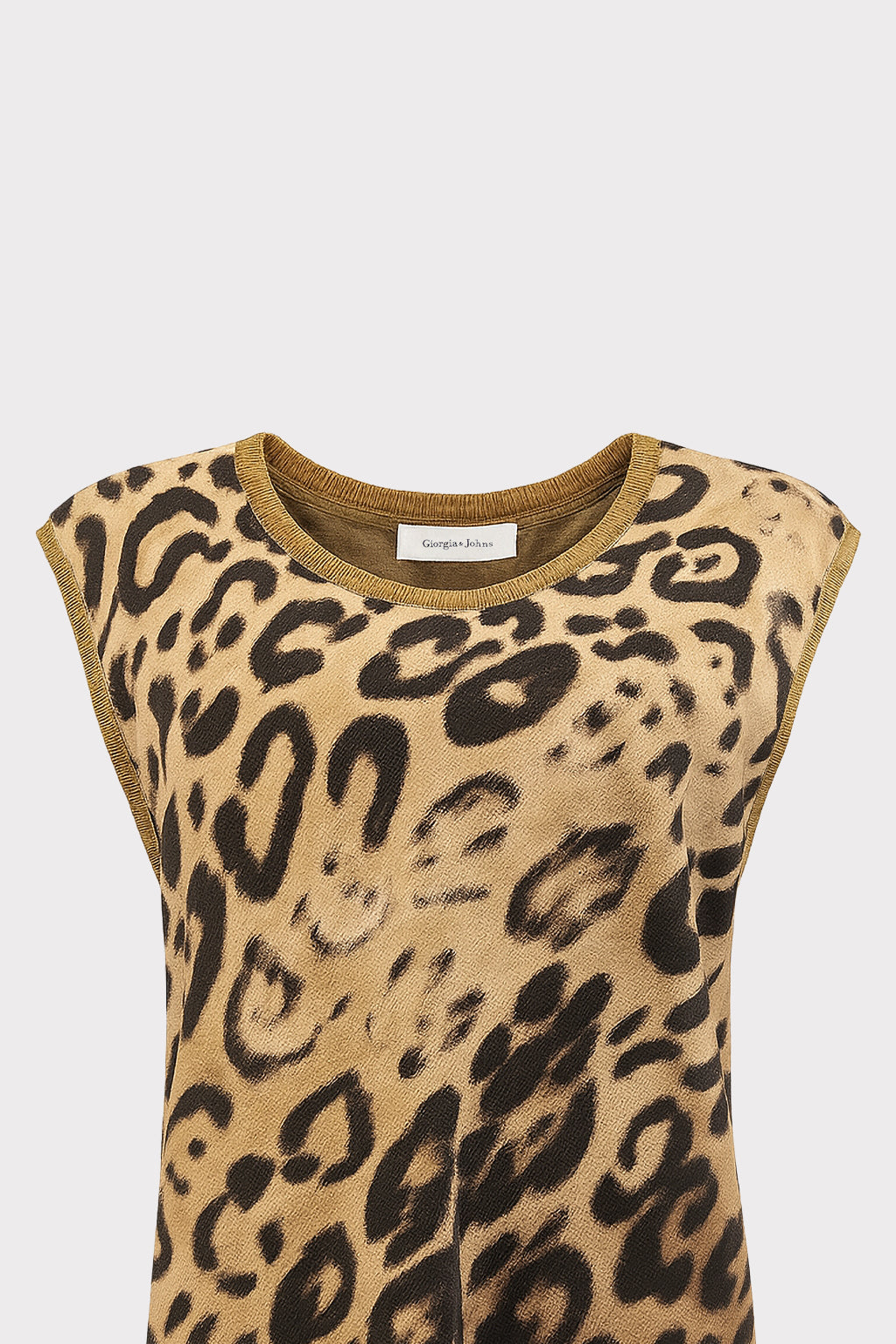 Top stampa animalier