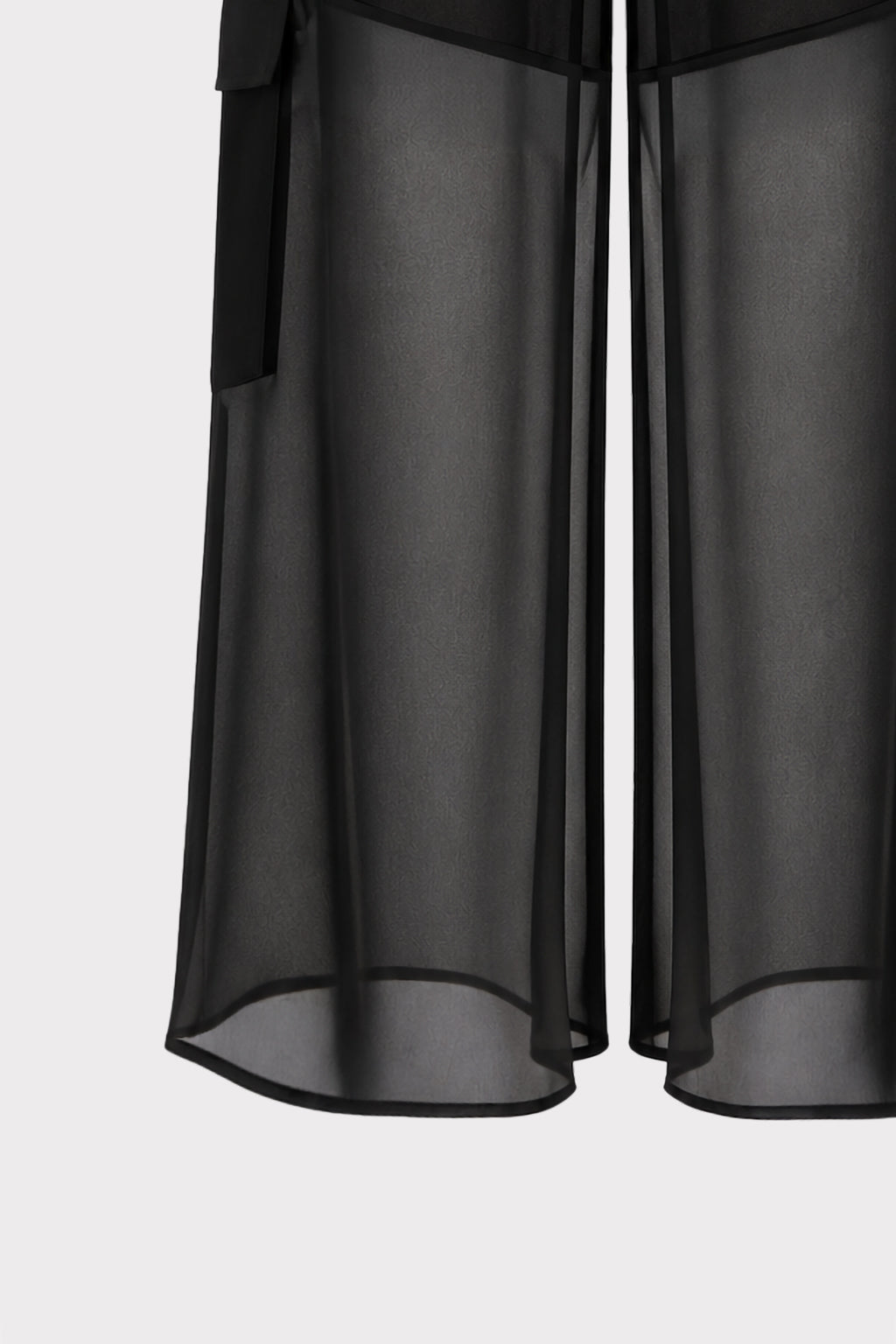 Pantalone cargo fluido