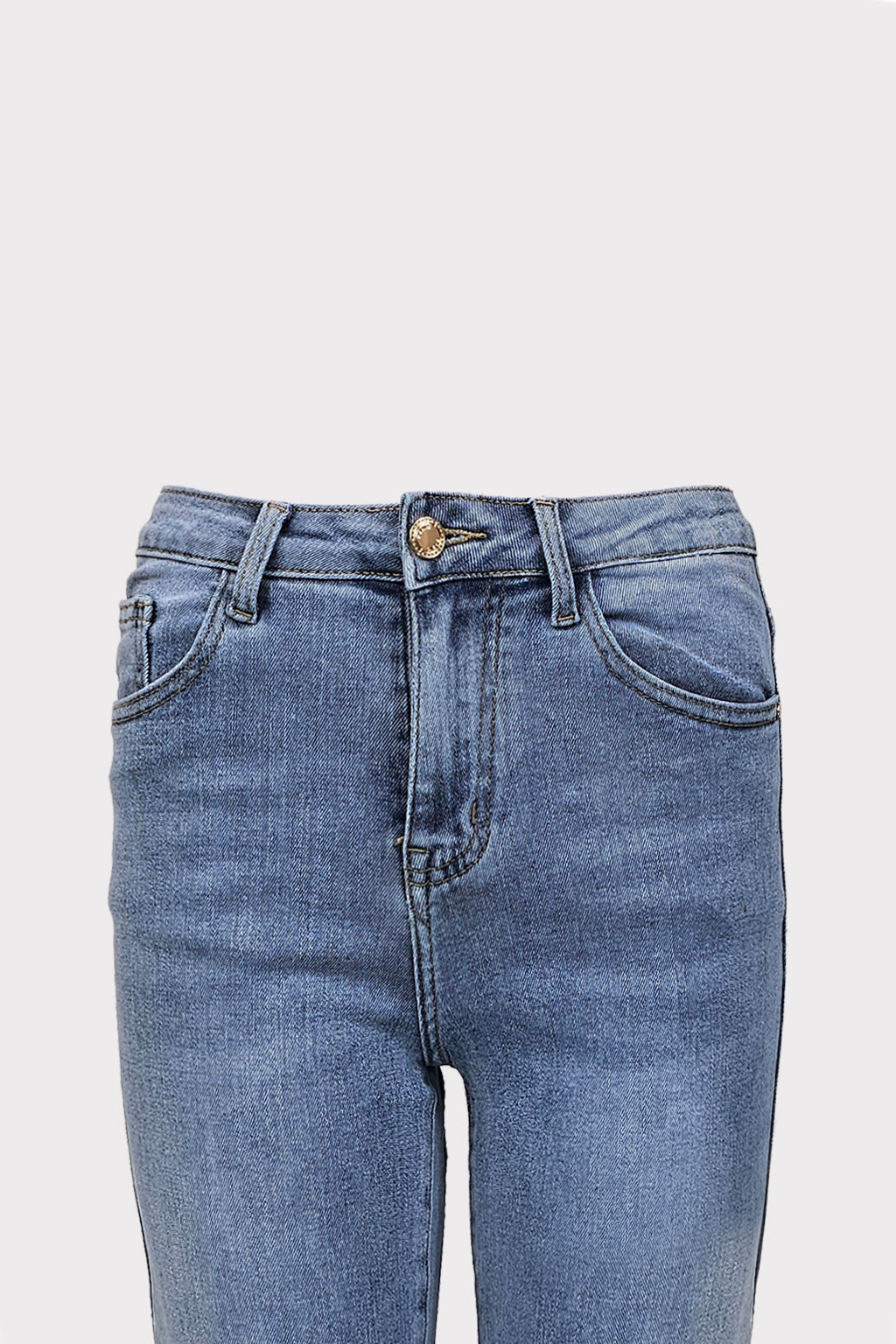 Jeans piegone lamina