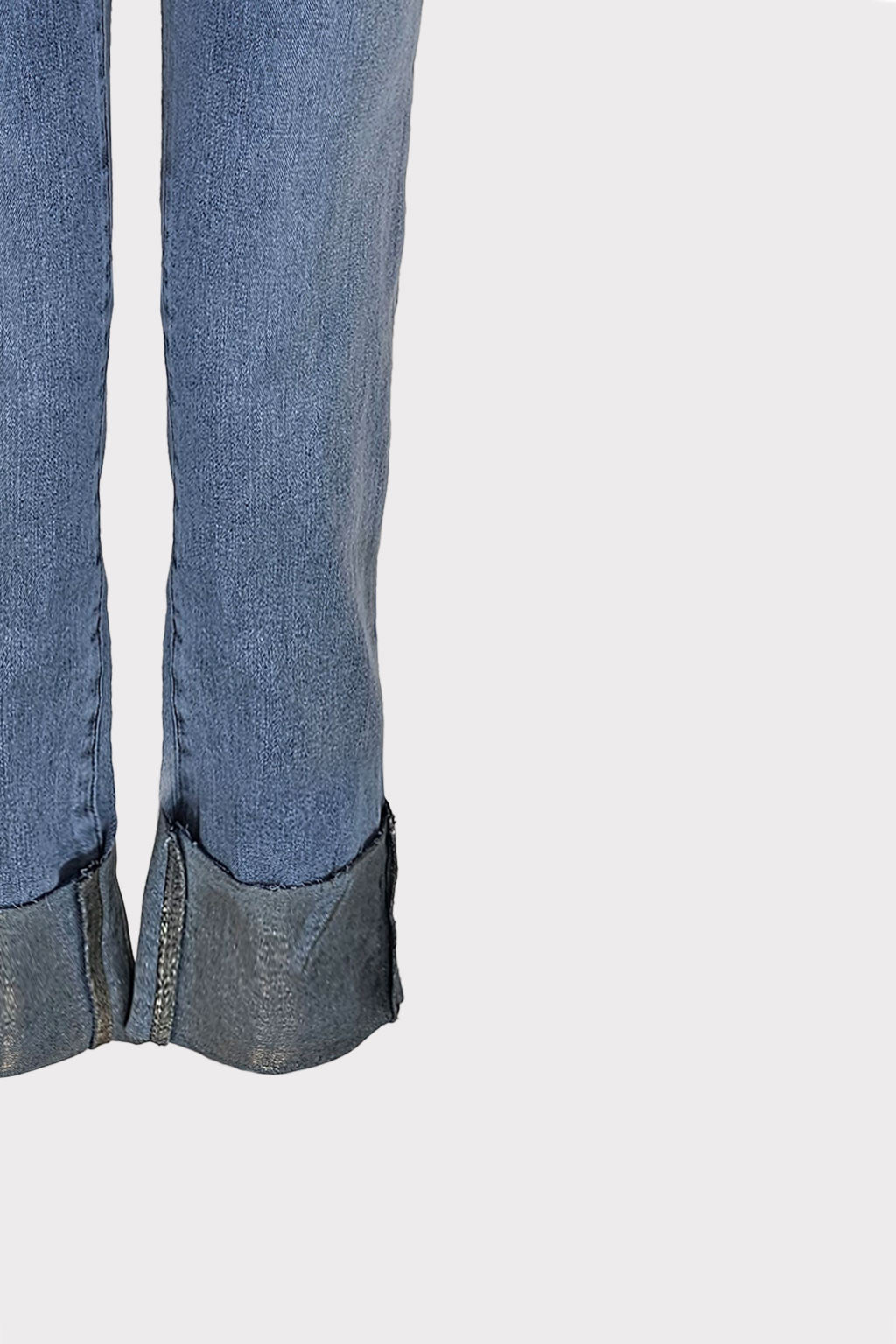 Jeans piegone lamina