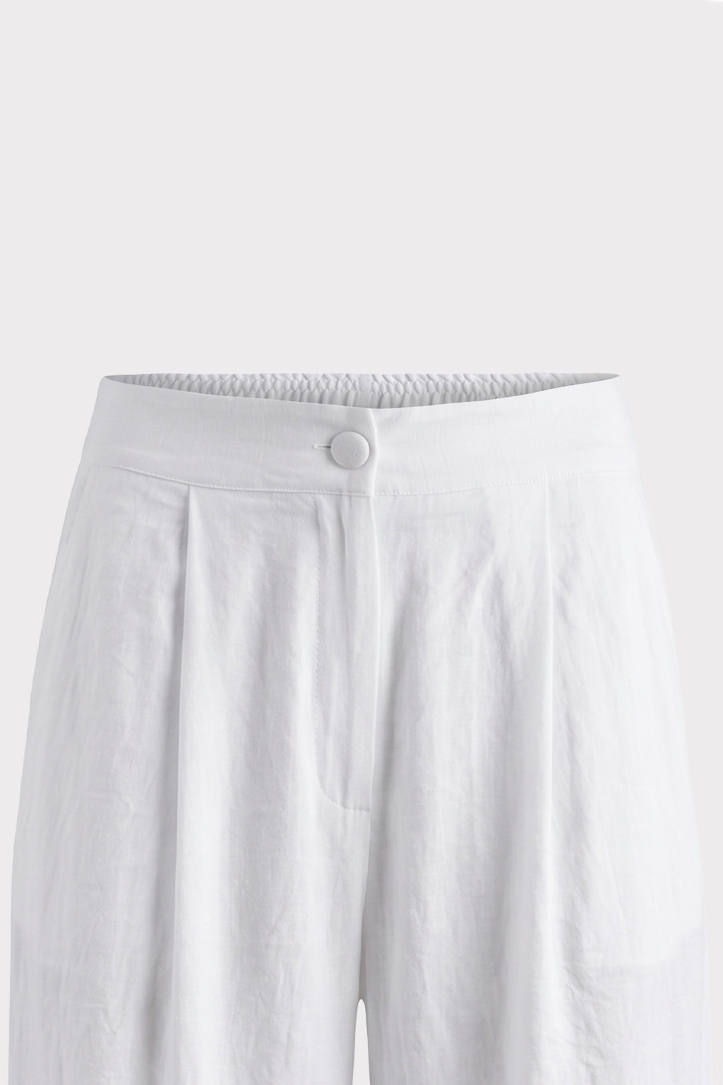 Pantalone fluido gamba ampia
