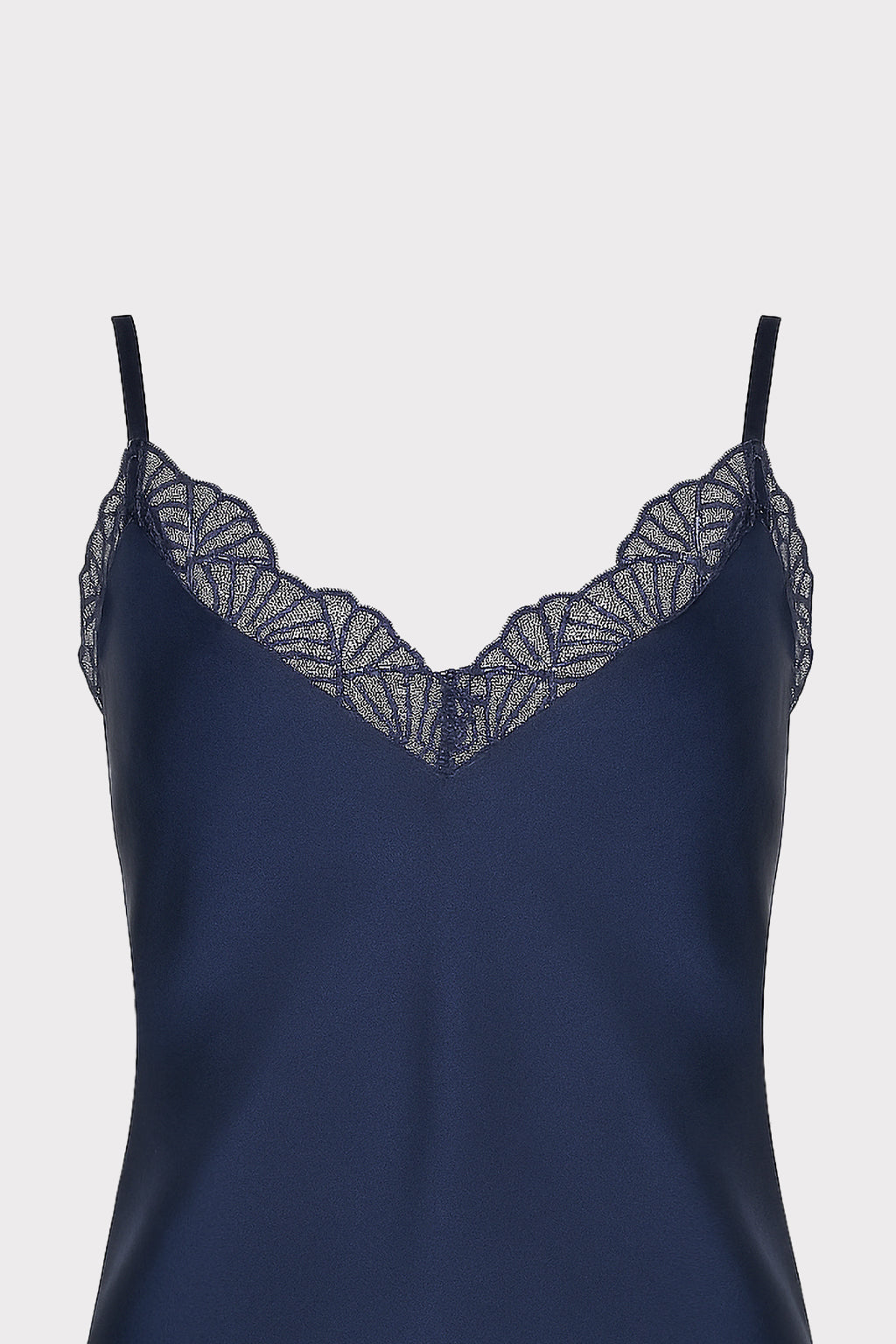 Top raso pizzo geometrico