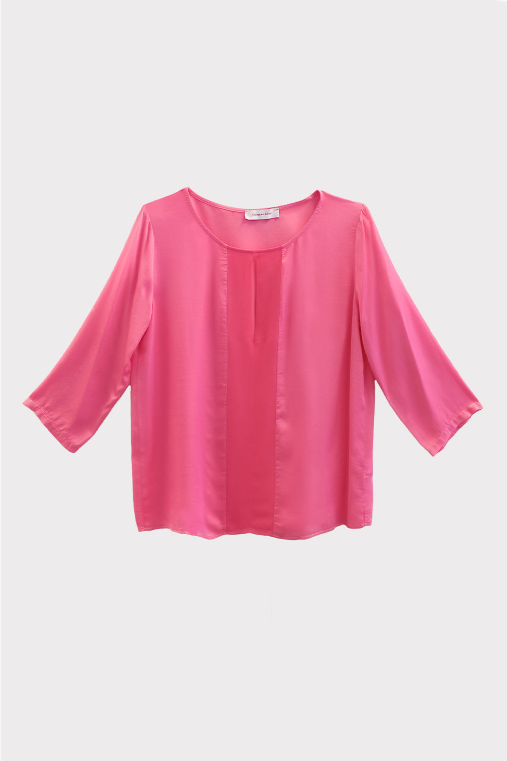 Blusa doppio tessuto