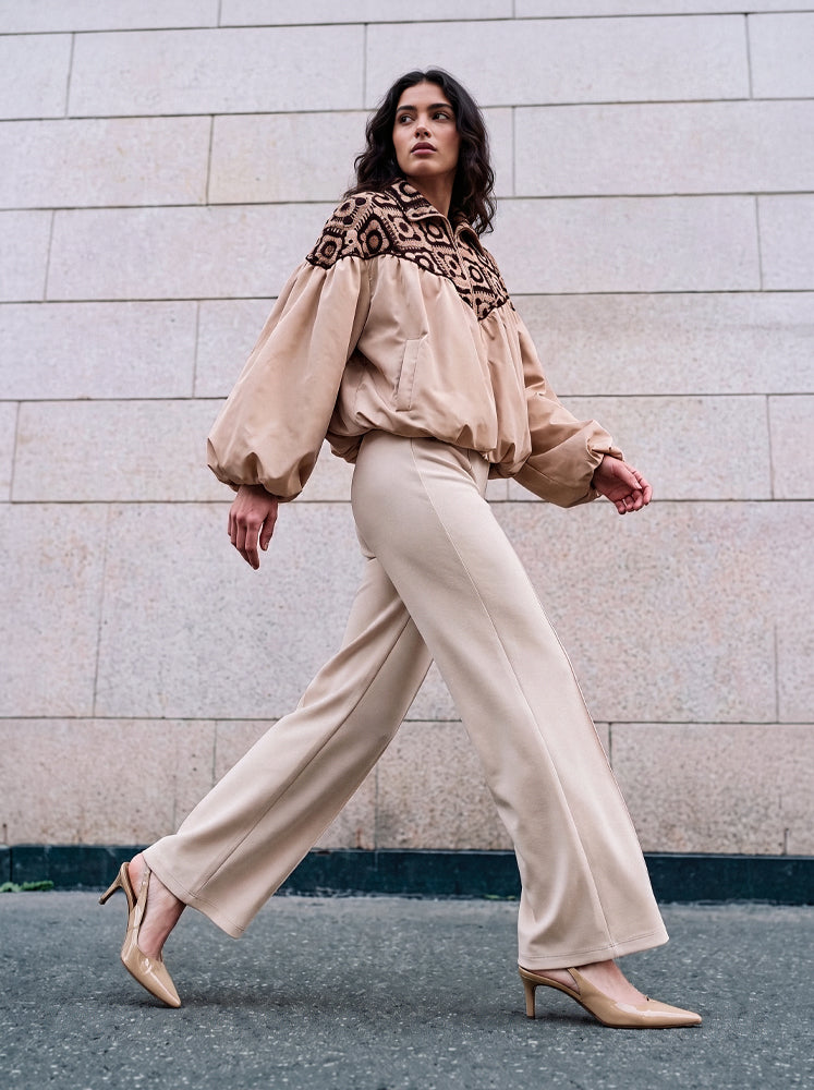 Bomber carre' in crochet
