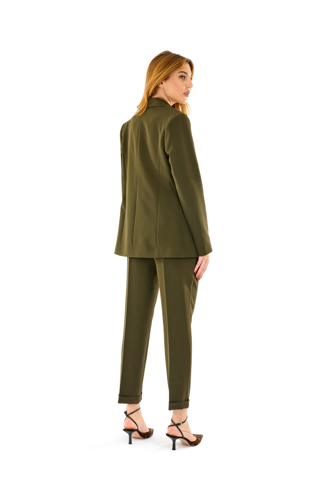 Pantalone piega al fondo