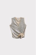 Canotta paillettes