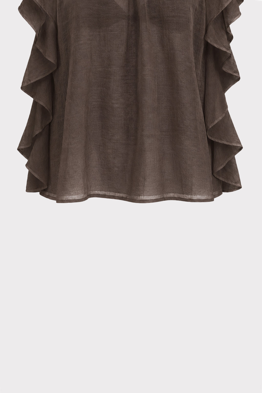 Blusa con rouches
