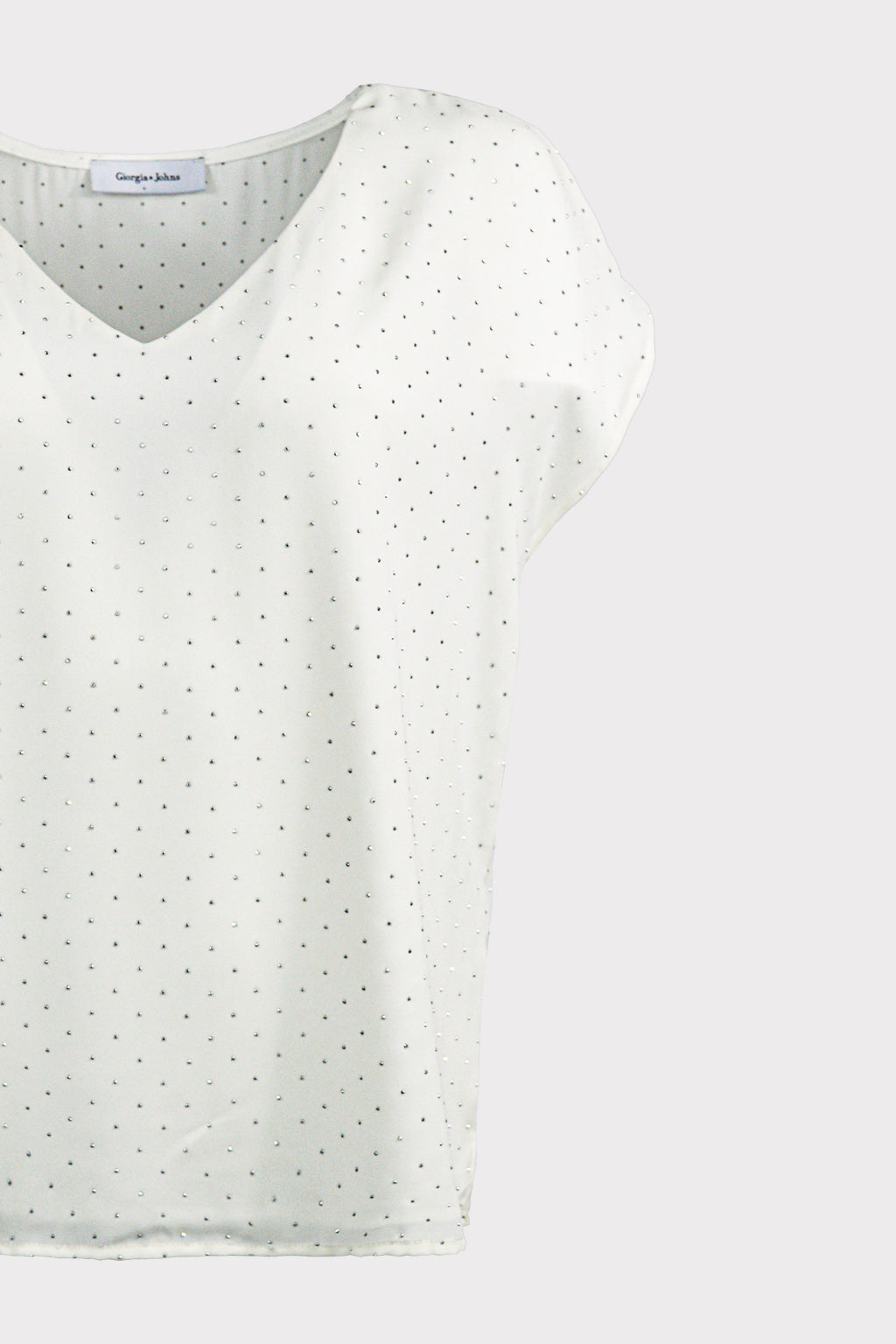Blusa davantino borchiette