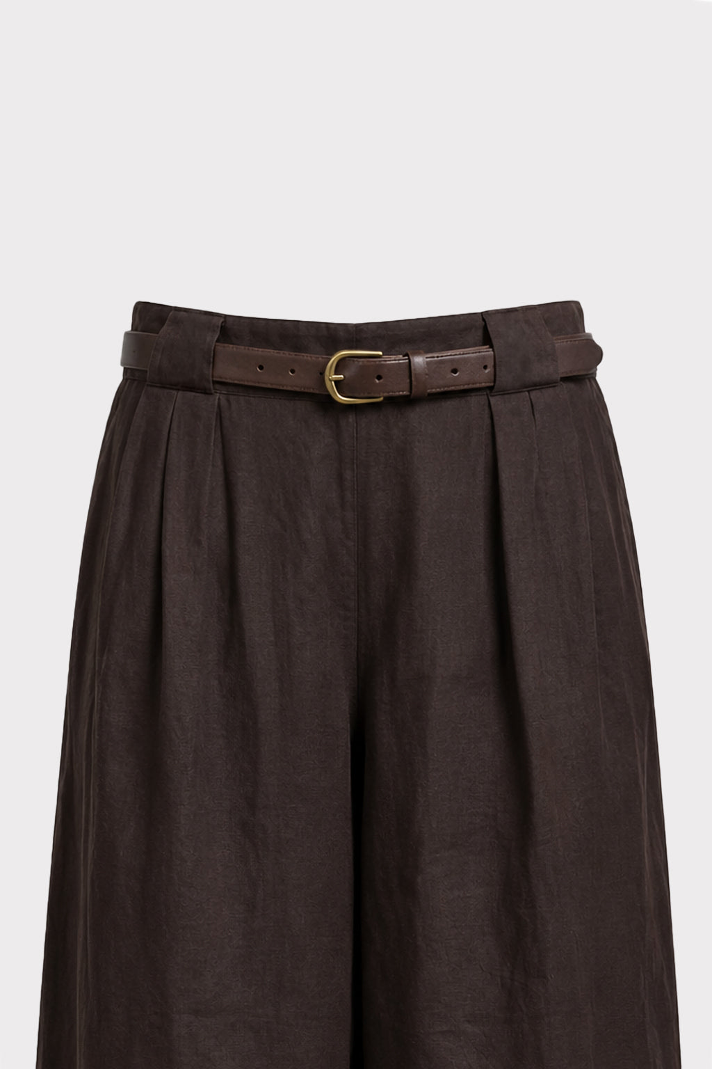 Pantalone lino con cintura