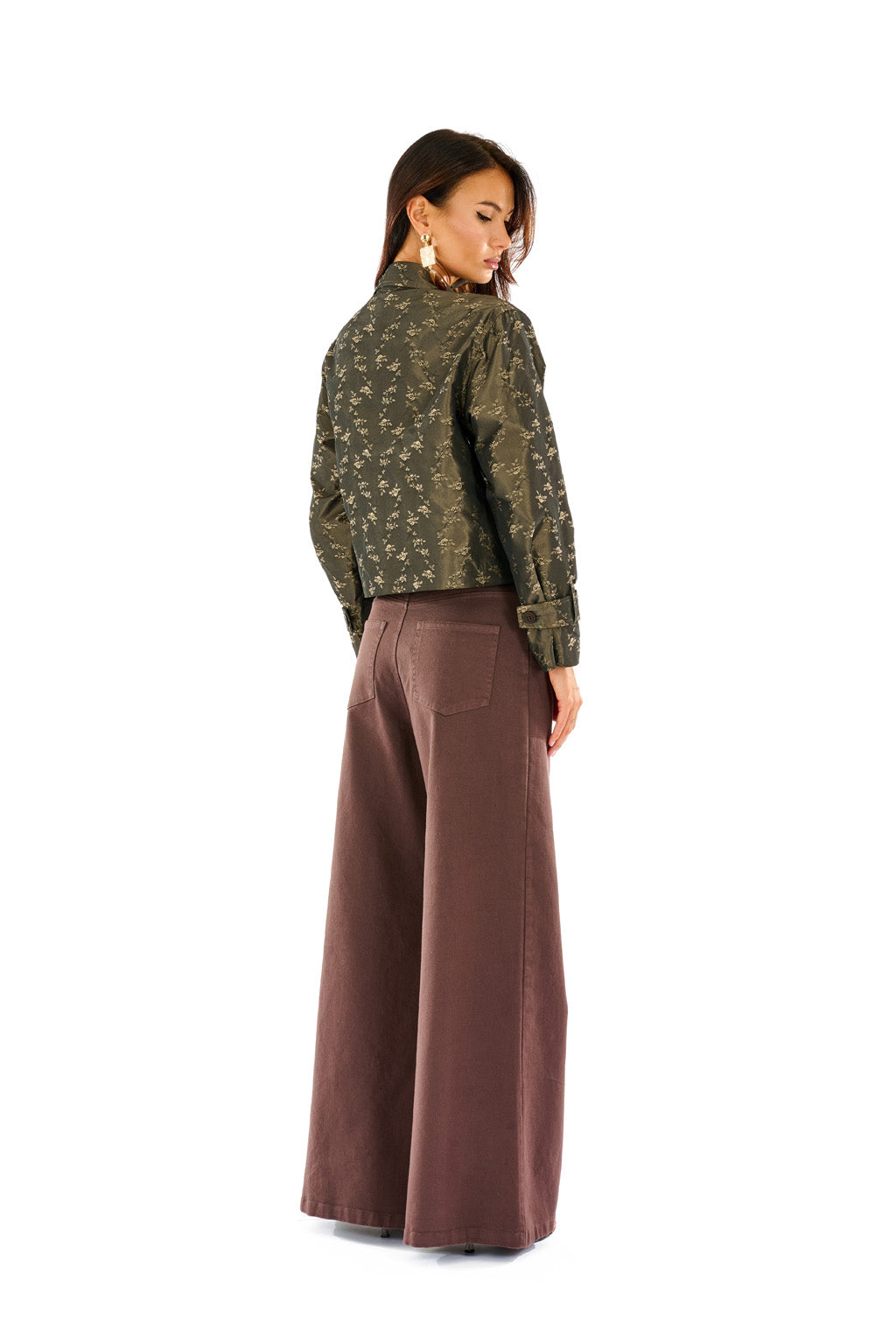 Pantalone wide leg