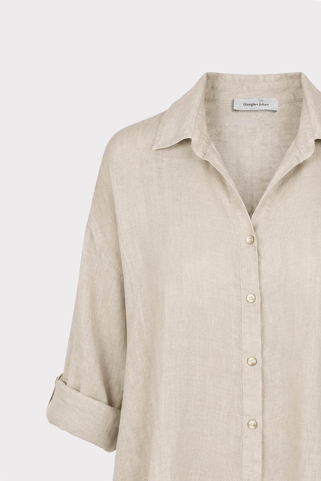 Camicia over lino