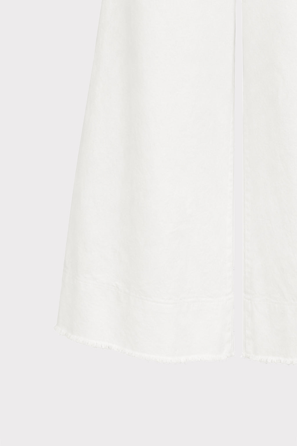 Pantalone cotone wide leg