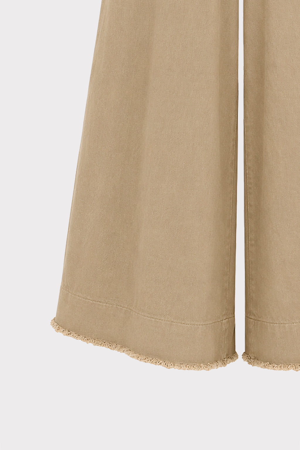 Pantalone cotone wide leg