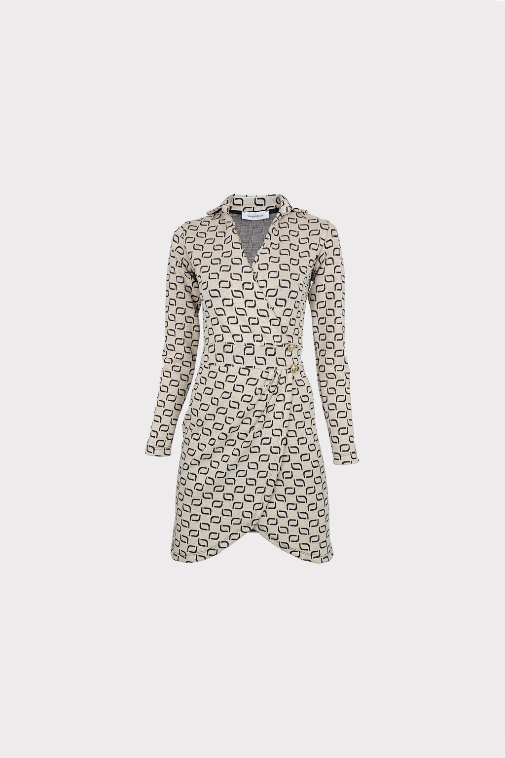 Abito jacquard