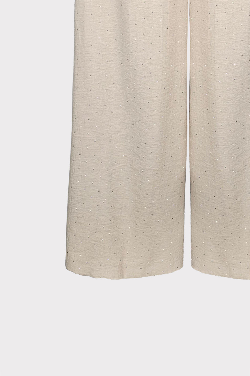 Pantalone tessuto borchiette