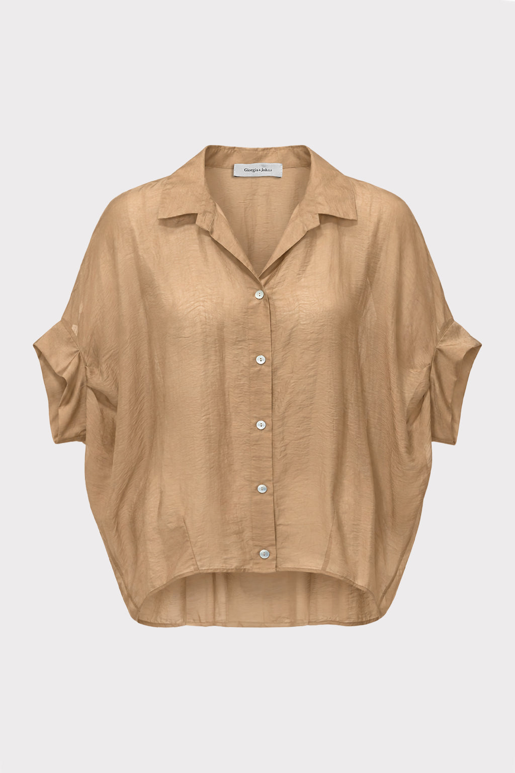 Camicia over in lyocell