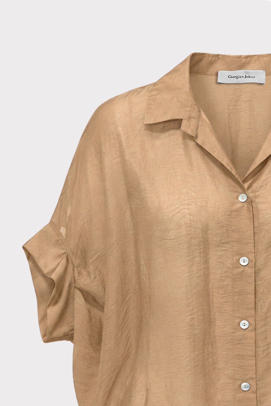 Camicia over in lyocell