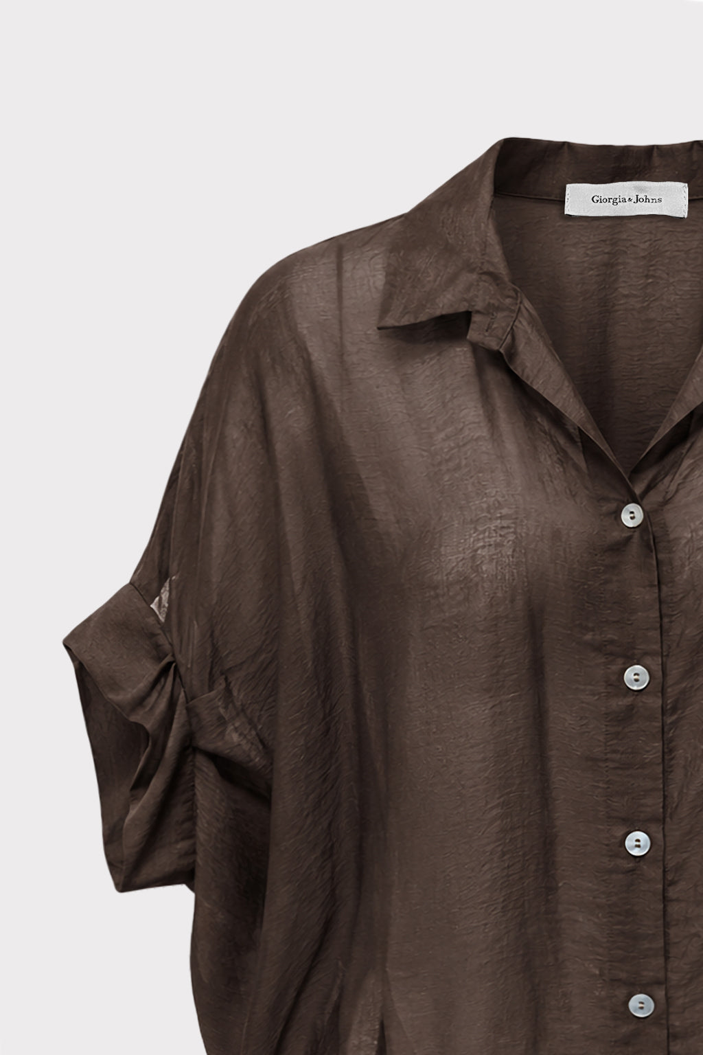 Camicia over in lyocell