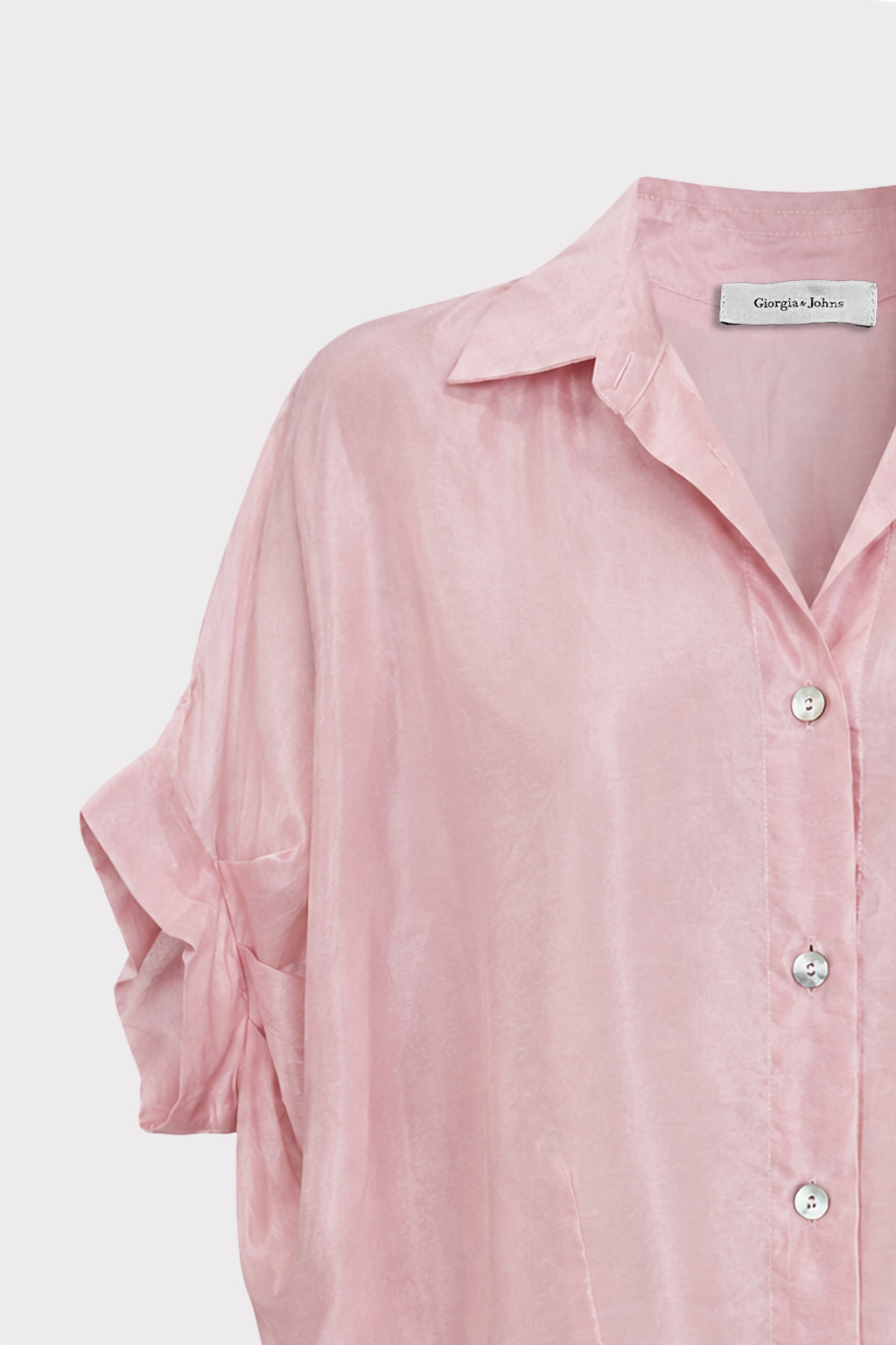 Camicia over in lyocell