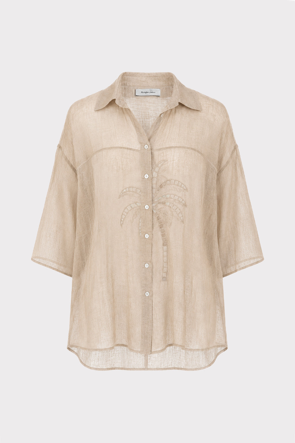 Camicia con dettaglio sul retro