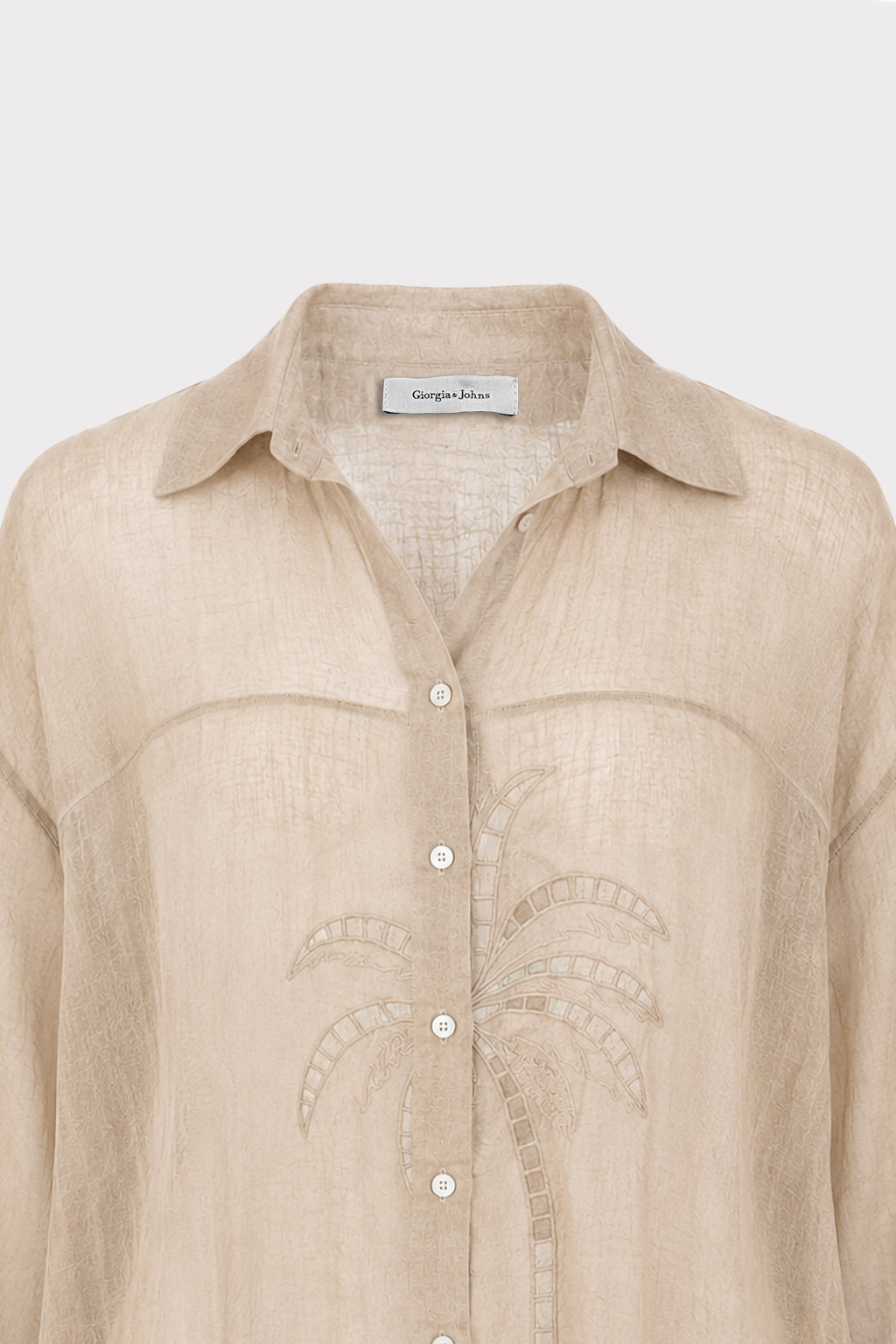 Camicia con dettaglio sul retro