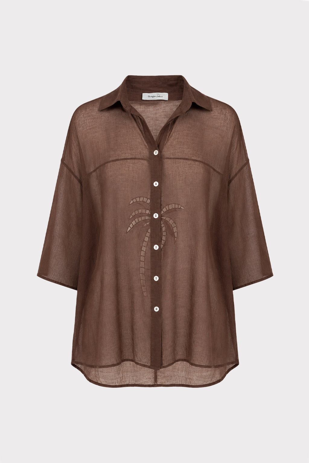 Camicia con dettaglio sul retro