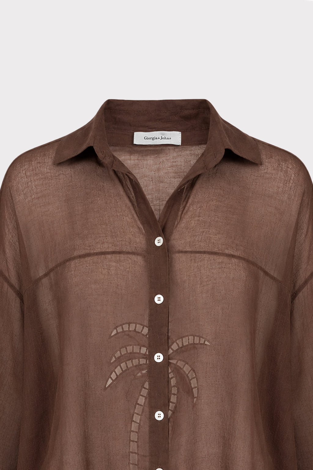 Camicia con dettaglio sul retro