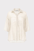 Camicia con dettaglio sul retro