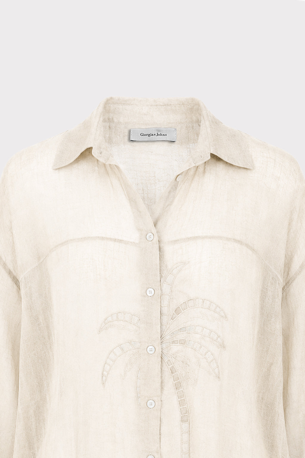 Camicia con dettaglio sul retro