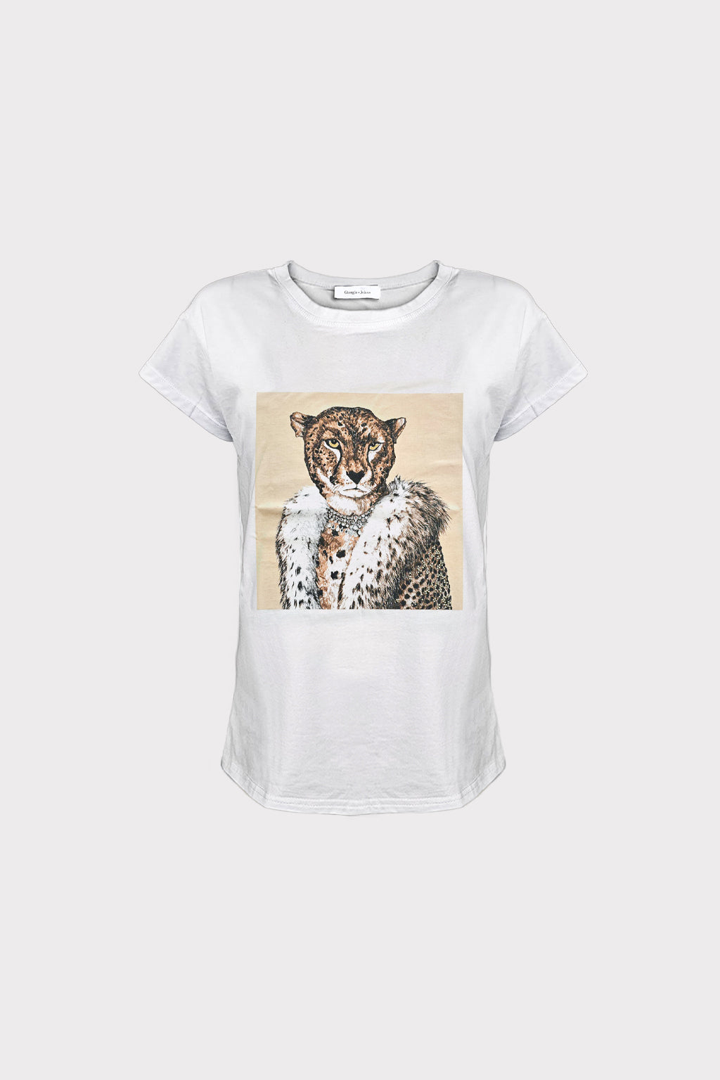 T shirt ghepardo glam
