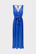 Abito midi con dettaglio strass