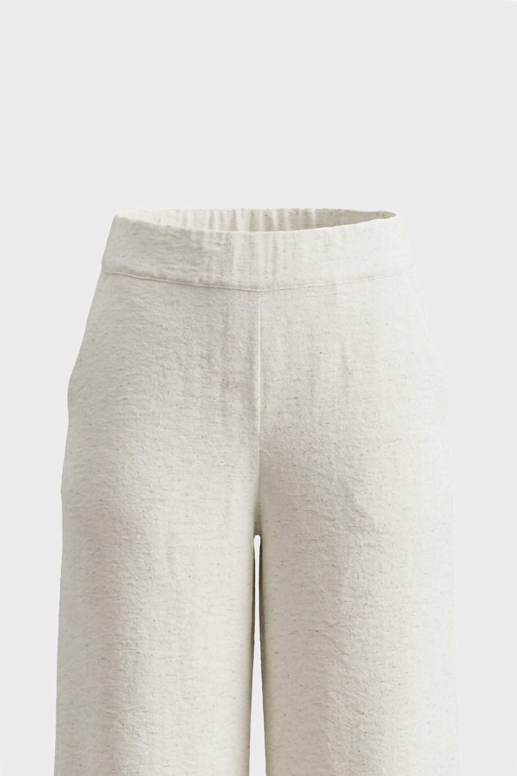 Pantalone palazzo misto lino