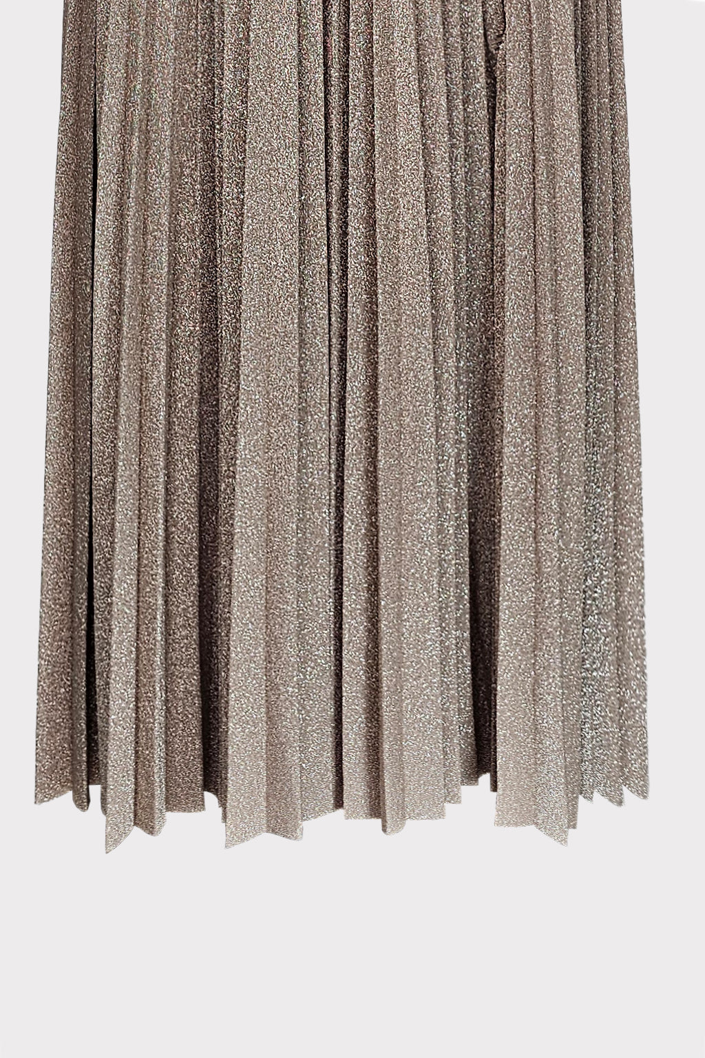 Abito lurex con coppe