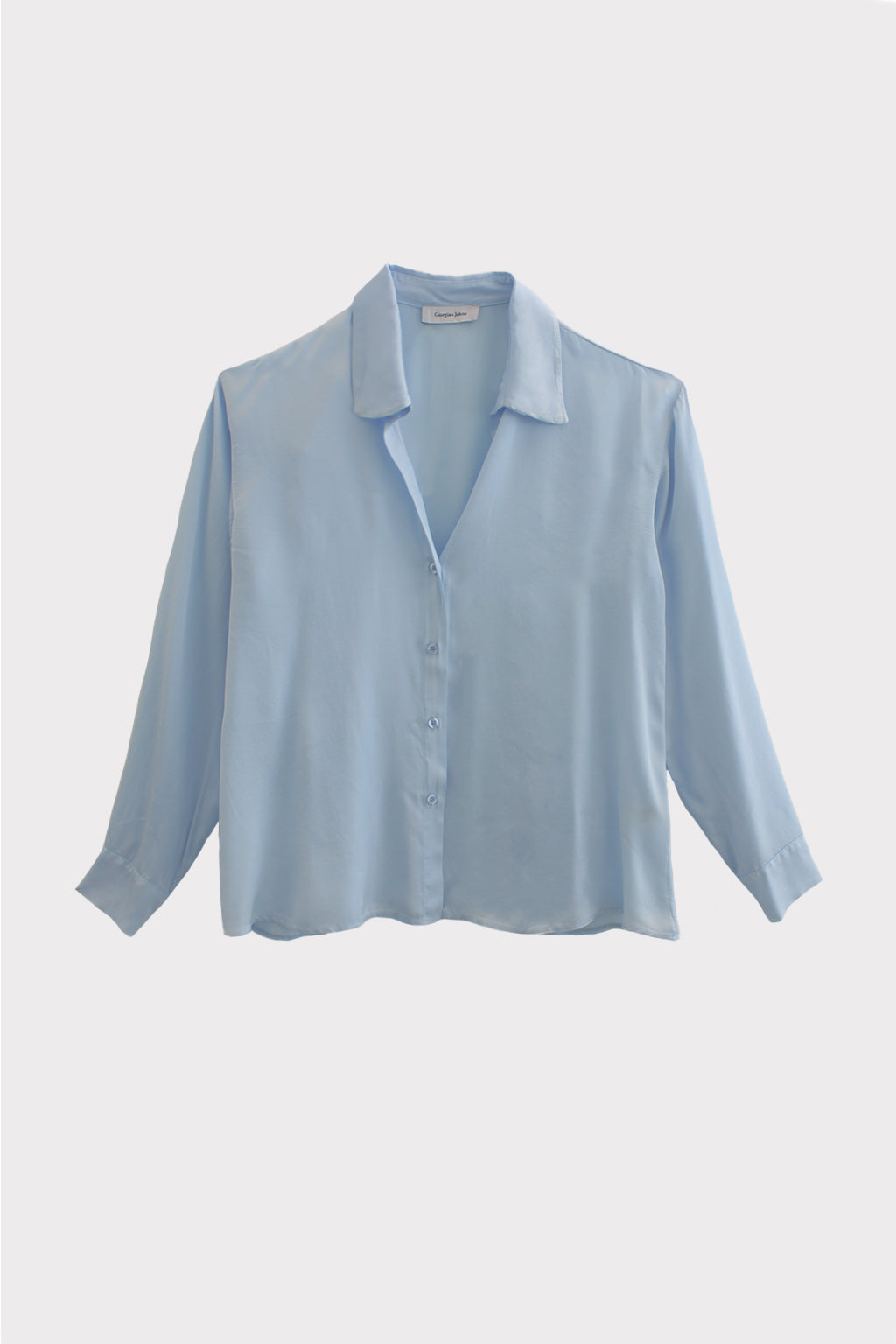 Blusa collo camicia