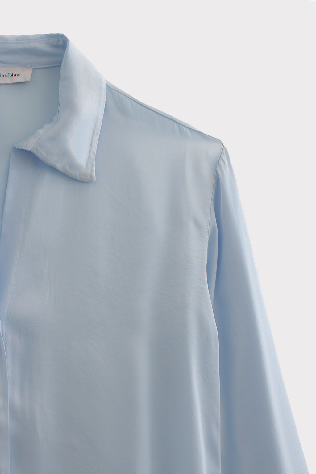 Blusa collo camicia