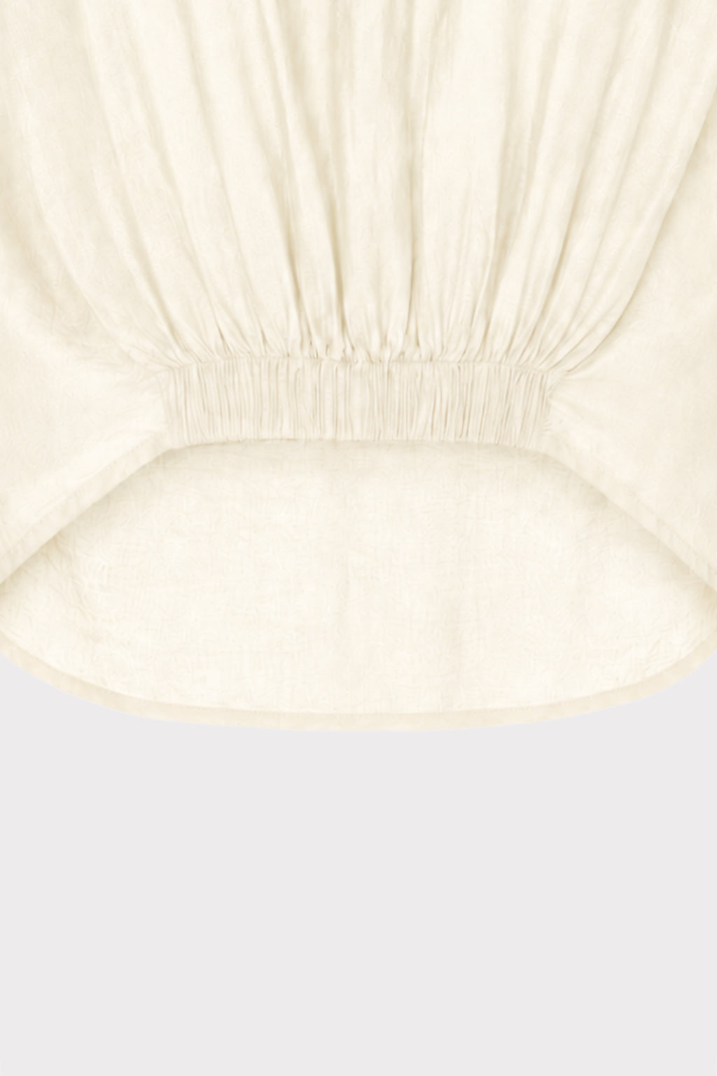 Blusa crop dettaglio drappeggio