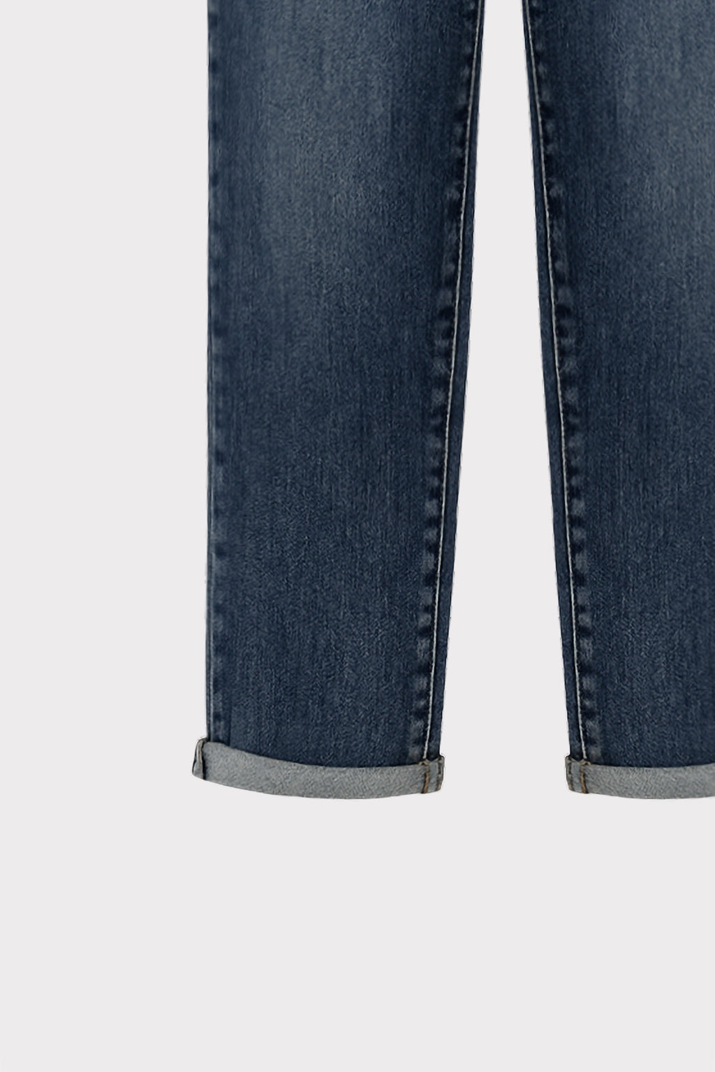 Jeans cropped gamba dritta