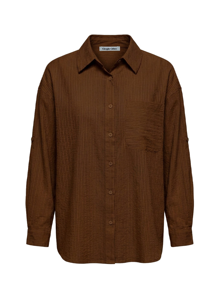 Camicia over micro-riga