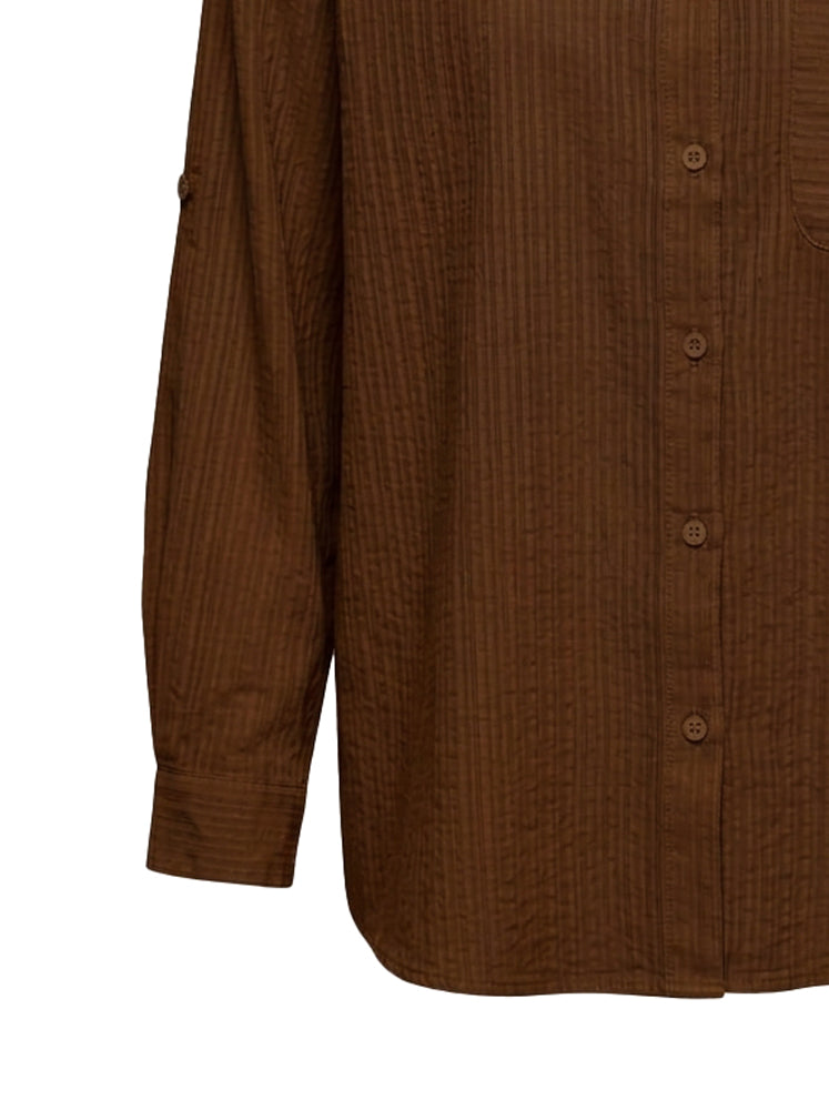 Camicia over micro-riga