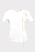 T-shirt con ricamo